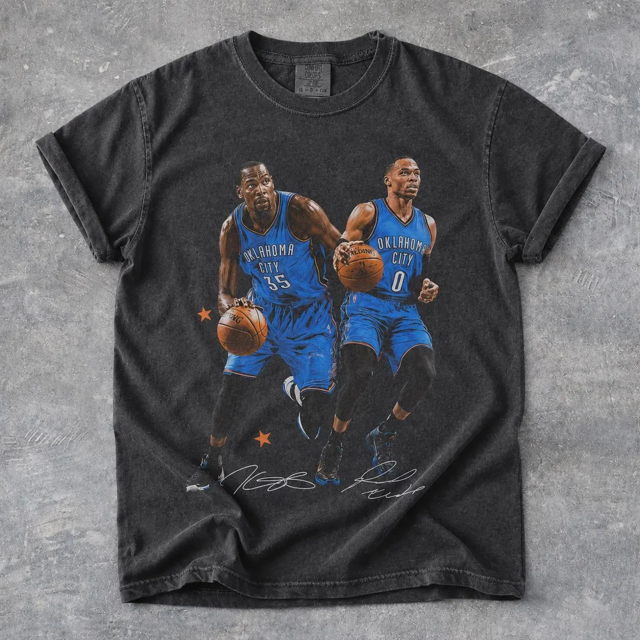 Basketball merchandise retail display.